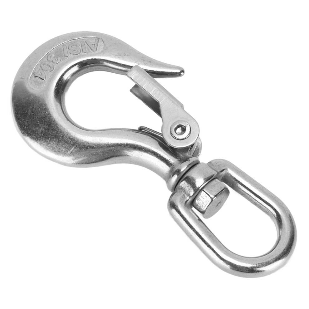 Stainless Steel Swivels Eye Lifting Hook 650Kg For Engineering & Crane Use 9381391371551