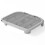 (Gray, 9CM high) Double Layer Washable Cat Litter Mat 2