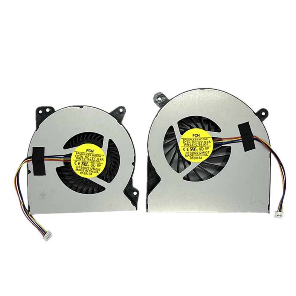 Gpu Cooling Fan Replacement 12V Dual Fan Design For G750 Thin Series Speed Low Noise Cooling 9771547630432