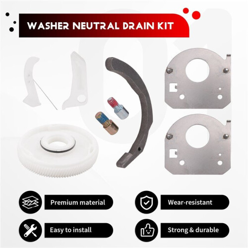 388253 388253A Neutral Drain Assembly Kit for    Roper Washer Neutral Drain Kit 1