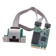 2.5G Ethernet PCIe Network Card RJ45 LAN Adapter Speed PCIe x1 for Desktop PC