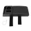 Auto Center Console Armrest Pillow with USB, Adjustable Width, White Line 1