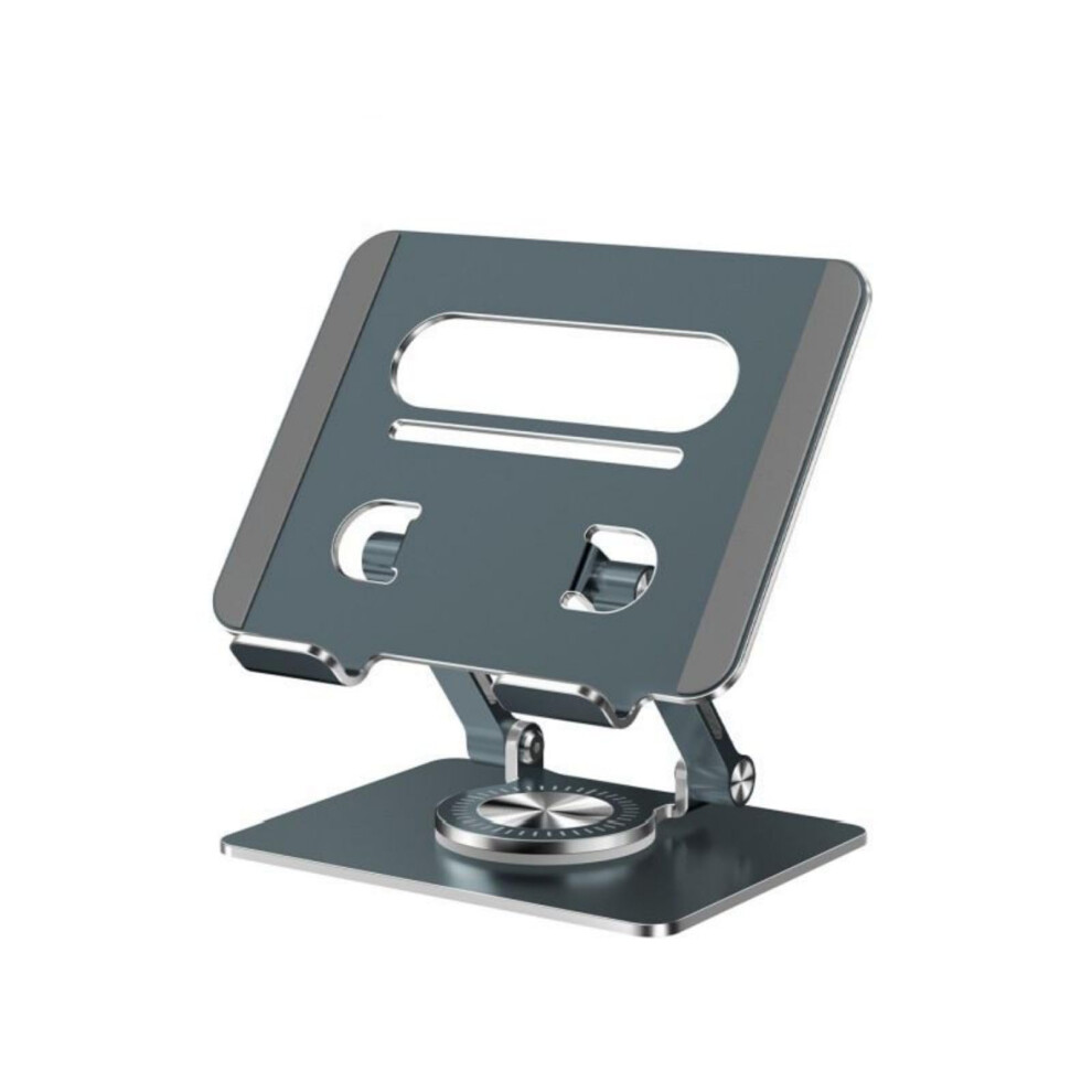 Adjustable Tablet Stand 360 Degree Rotating Aluminum Holder With Adjustable Height And Anti Slip Base For All Devices 9073542771388