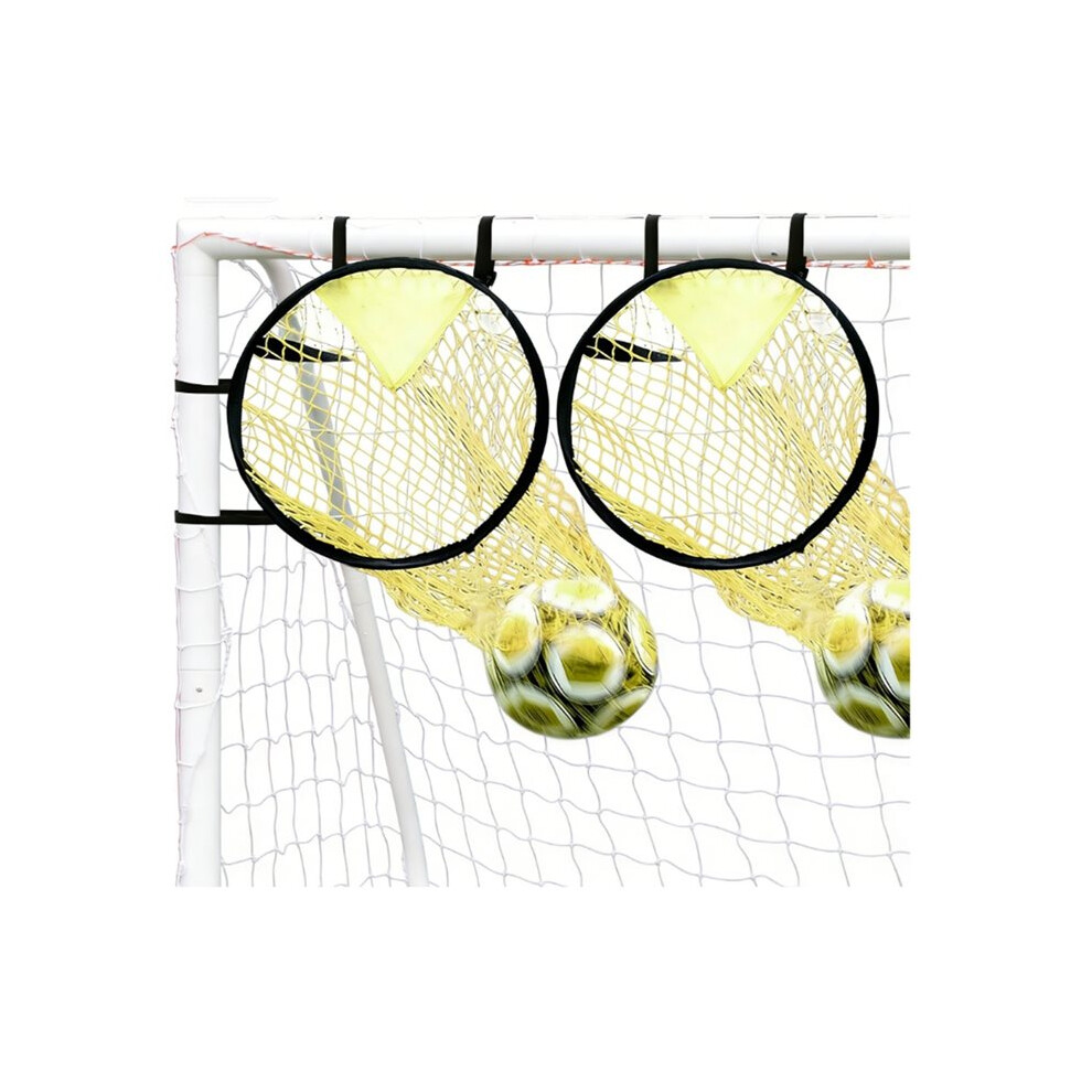 Photos - Football Goals 2pcs Soccer Training Net Equipment Football Training Target Net Goal Youth Free Kick Practice Net