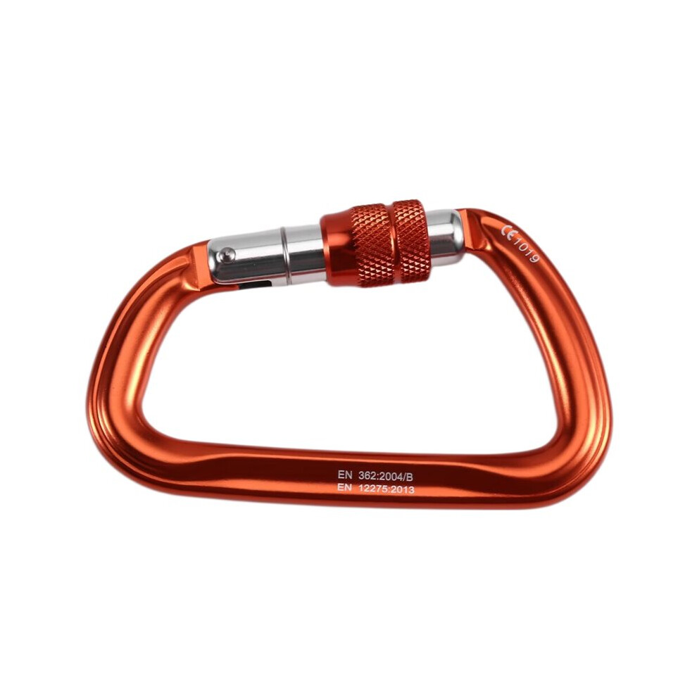 Photos - Climbing Gear 35KN Locking Climbing Carabiner Clips, Rockclimbing Carabiner,Heavy Duty Carabiners Equipment for Climbing, Rappelling