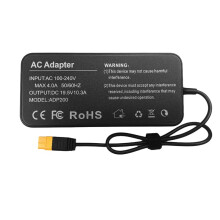 ToolkitRC ADP200 Power Adapter 200W Power Supply XT60 Plug Output 19.5V 10.3A for RC LiPo Battery Charger Balance Drone EU Plug