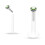 (Green) 16ga Push-in Labret Monroe with Press Fit Gem Stone 1