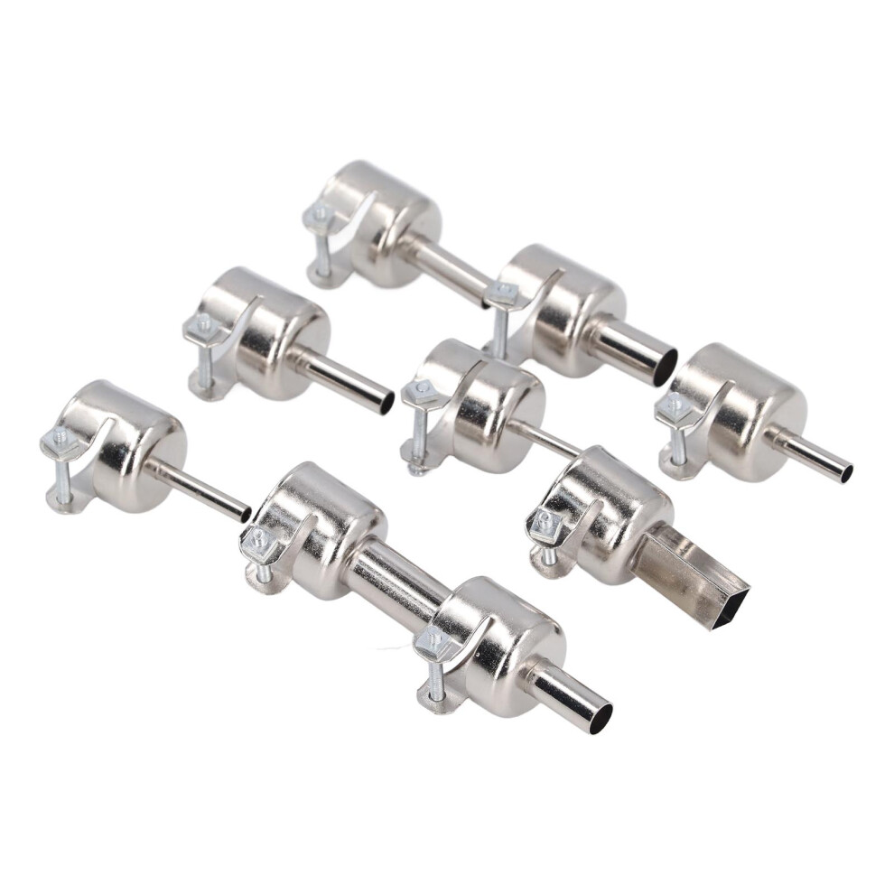 9PCS Stainless Steel Heat Gun Nozzle Set 3-12mm for Hot Air Soldering