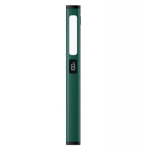 LED  Flashlight with Pen Clip  Flashlight USB Charging Work Light Camping Light B