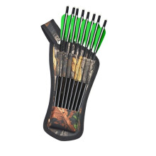Archery Crossbow Arrow Waisted Quiver Holder Bag Short Arrow Hip Quiver for Archery Crossbow Hunting Sports Equipment