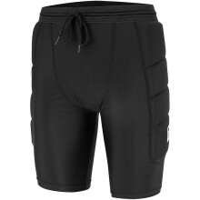 (Black, XXL) Soft Padded Compression Shorts