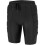 (Black, XXL) Soft Padded Compression Shorts 1