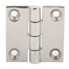 Stainless Steel Door Hinge Heavy Duty Replacement Hardware 50x50mm for Boats