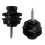 4pcs Guitar Strap Lock Buttons Flat  Heavy Duty Metal Security Straplocks for Guitar 4