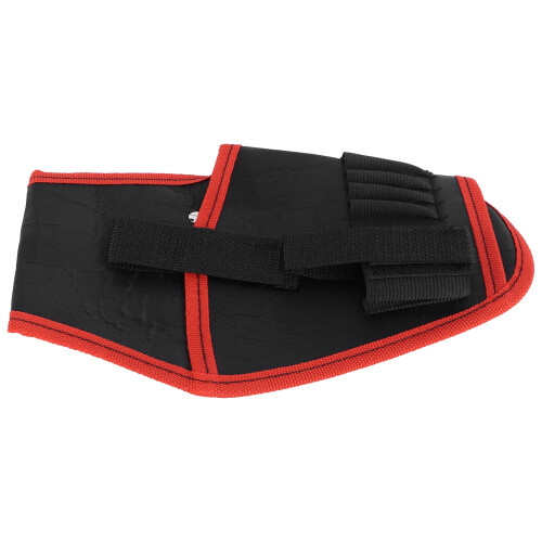 Electrical Tool Bag Waist Hanging Pack - MultiFunction Drill Holder Holster Red