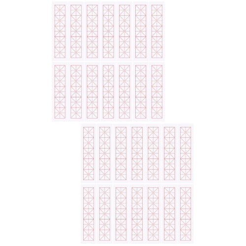 Handwriting Practice Paper Chinese Characters 200 Sheets 2