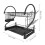 2-Tier Iron Dish Drying Rack, Large Capacity, Space Saving Organizer 2