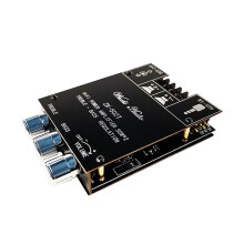 50W*2 BT Audioverstärkermodul AUX BT5.0 Audioeingang, linker und rechter Kanal, Ausgangsleistungsverstärkerplatine mit Lautstärkeregelung