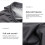 Dark Grey Polyester Elastic Design TV Protective Cover for Home and Moving Gift 5