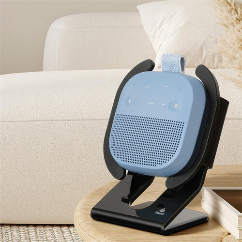 Black Desktop Speaker Stand Non-Slip Base for Bose SoundLink Micro 2 1