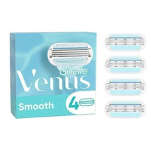 Gillette Venus Smooth Razor Blade Refills Pack of 4