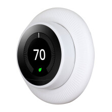 Forbedret beskyttelse Stilfuldt vægdæksel til Nest Learning Thermostat