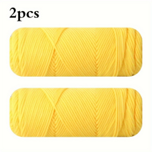 2 Pack 100g/ball Soft 8ply Milk Cotton Yarn Circular Needle Threads for Knitting Woolen Thread Sweater DIY Hat Scarf Warm Hand Knitting