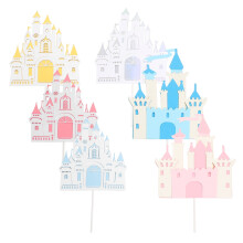 Castle Cake Decoration Assorted Colors