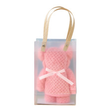Ananas-Bär-Handtuch – Weiches, saugfähiges, schnelltrocknendes Fleece-Handtuch, niedliches Deko-Geschenk für Bad/Küche – Geeignet für den