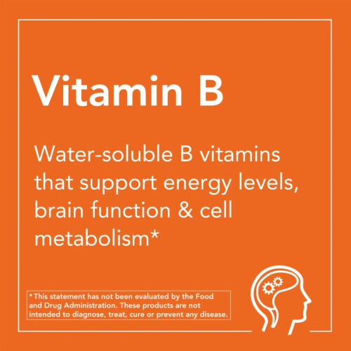 NOW Foods NOW Vitamin B-50  Metabolism & Fatigue Support 1