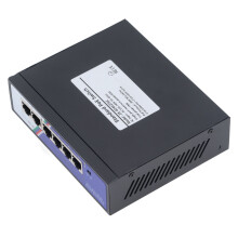 6 Port PoE Ethernet Switch 1.2Gbps Unmanaged Metal Shell EU Plug