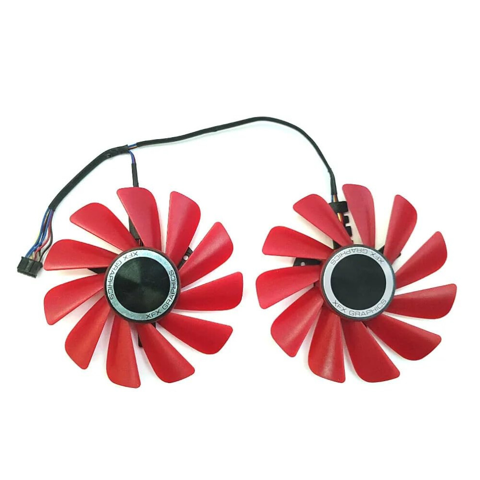 Graphics Card 1Lot 85Mm 4Pin Fd10u12s9c Rx570rs Rx580rs G Fan Compatible With Rx 580,Rx 570 Graphics Card Cooling Fan 9092120255201