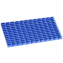 Aluminum Heat Sink for CPU PCB Amplifier, Fast Heat Dissipation, Lightweight Durable Build, Blue Finish