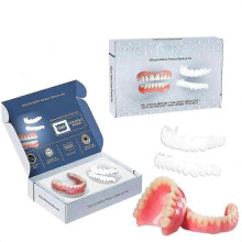Silicone Denture Reline Kit, False Teeth Set (1 Set)