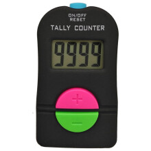 Digital Hand Tally Counter 0-9999 with Beep Sound 2 Pack