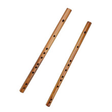 2x Traditionel Træfløjte Fantastisk Lyd Træblæser Musikalsk
