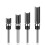 Straight Router Bit with Bottom Bearing 12.7mm 4 pcs 1