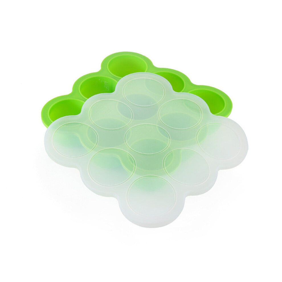 Silicone Ice Cube Tray – Leakproof, Microwave & Dishwasher Safe, Stackable, for Baby Food Purees & Complementary Foods