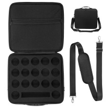 Pool Ball Case with Handle and Adjustable Strap 16-Ball