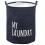 Big Foldable Fabric Toy And Laundry Basket For Home With Convenient Handle 1