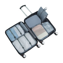 Reise-Packorganizer, Aufbewahrungstaschen-Set, Polyester-Kleidersystem maximiert den Gepäckraum für effizientes Packen