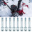 8-pack snöslungsbrytstift för Powersmart snöslungor - enkelt byte 5