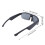 Wireless Bluetooth 5.3 Sunglasses IP65 Waterproof UV Protective, 120mAh Battery 2