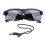 Wireless Bluetooth 5.3 Sunglasses IP65 Waterproof UV Protective, 120mAh Battery 3