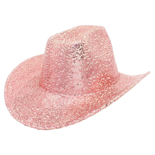 Sparkly Sequin Cowboy Hat – Standard Fit, 1 Pack