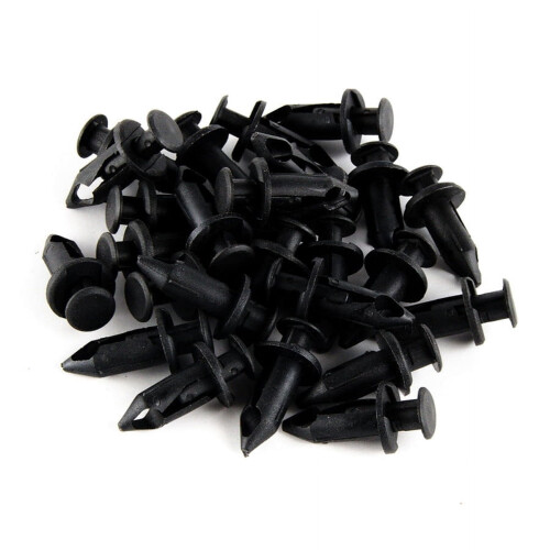Plastic ATV UTV Fairing Trim Fastener Clips 100 Pack