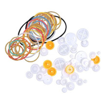Belt Pulley Kit for RC Vehicles and Mechanical Projects