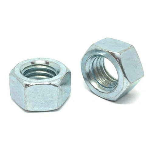 (750 Pieces) M7-1.0 Class 8 Finished Hex Nuts Zinc