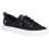Crest Vibe Linen Sort Sneaker - Dame 8W 1