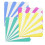 16-Pack Yellow Cartoon Stripe Disposable Napkins 1